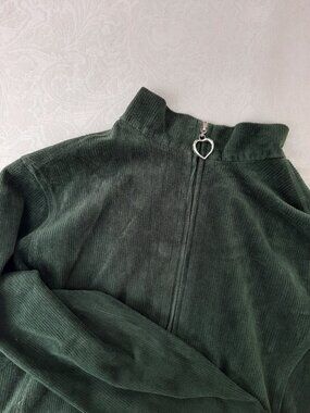 Dark Green Zip-up